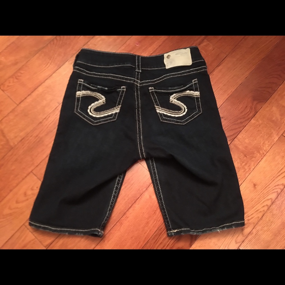 Silver Jeans Suki Bermuda Jean Shorts Size 26